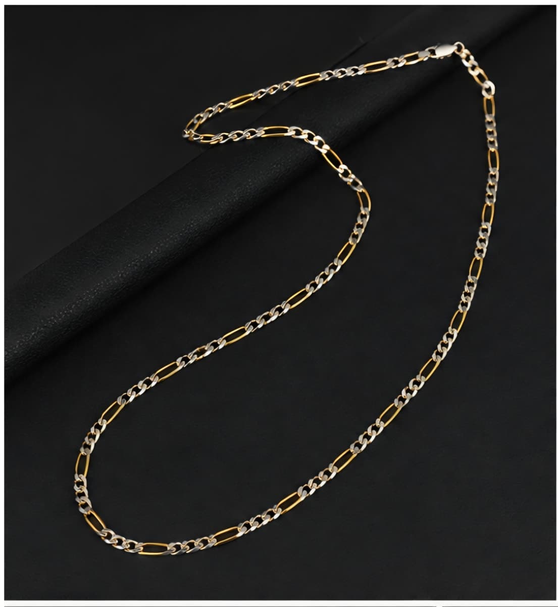 Figaro Chain Gold-plated Plated Sterling Silver Chain